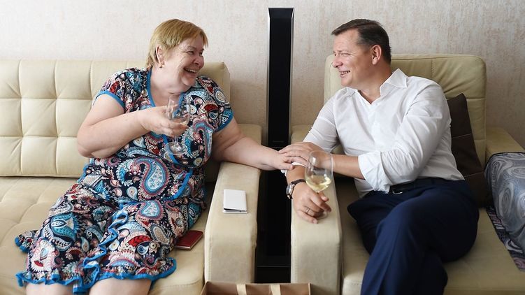 Ляшко со своей матерью Льбовью Павловной, фото: facebook.com