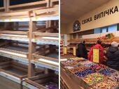 В Киеве размели хлеб в магазинах