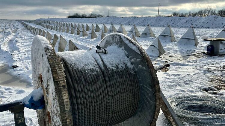 Оборонні позиції у Білгородській області, де страхуються від настання ЗСУ