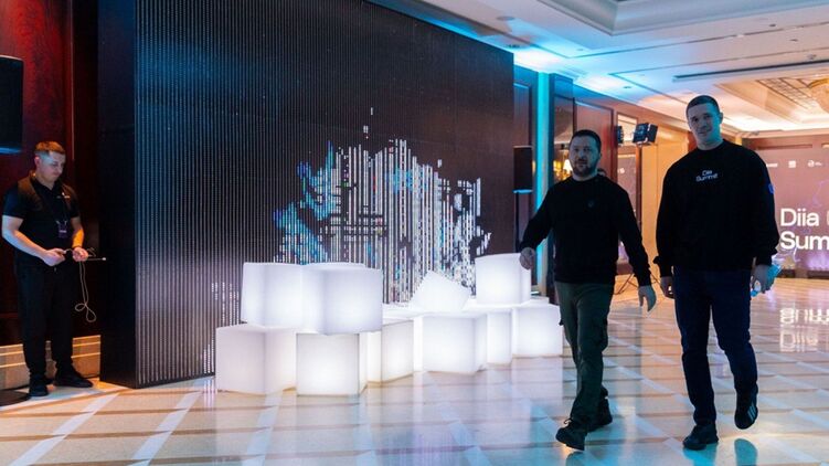 Президент Зеленський йде до виборів із віце-прем'єром Михайлом Федоровим. Фото: president.gov.ua