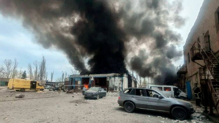 Последствия удара по Кривому Рогу