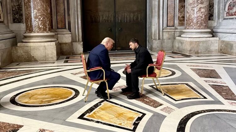 Трамп и Зеленский в Ватикане. Фото Белого дома