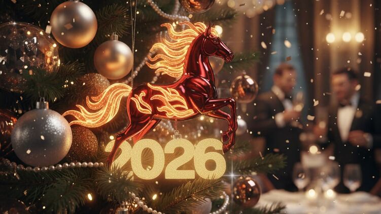 Открытки с Новым годом 2026