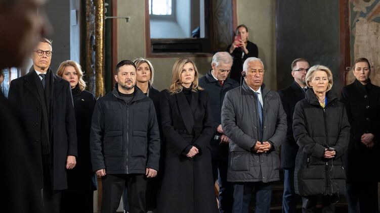 В Україну приїхали європейські лідери у четверту річницю вторгнення РФ