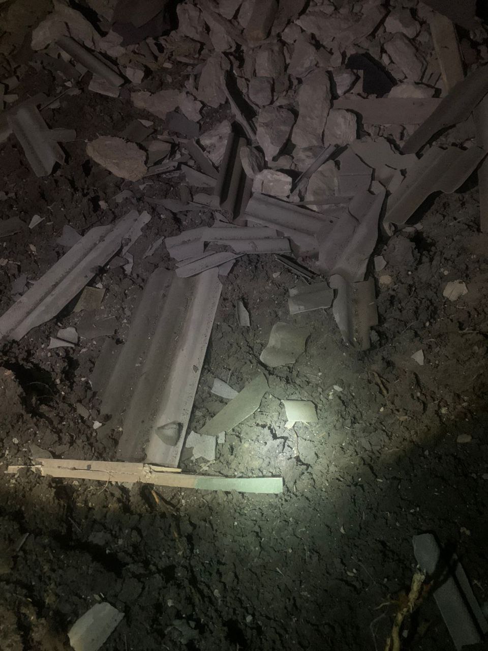 Последствия обстрела Запорожской области