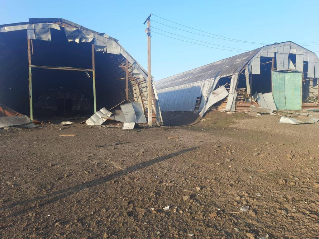 Последствия удара по Запорожской области