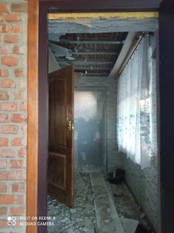 Сумская область, село Дмитровка - россияне нанесли артиллерийские удары