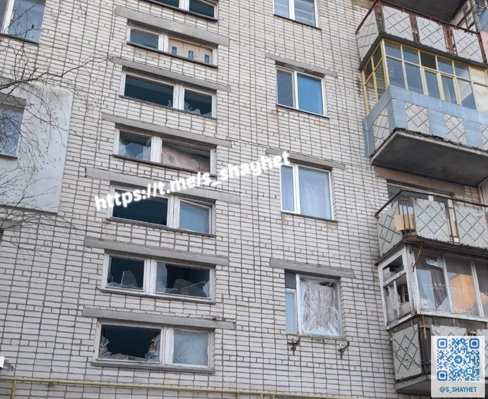 Последствия обстрела Николаевской области