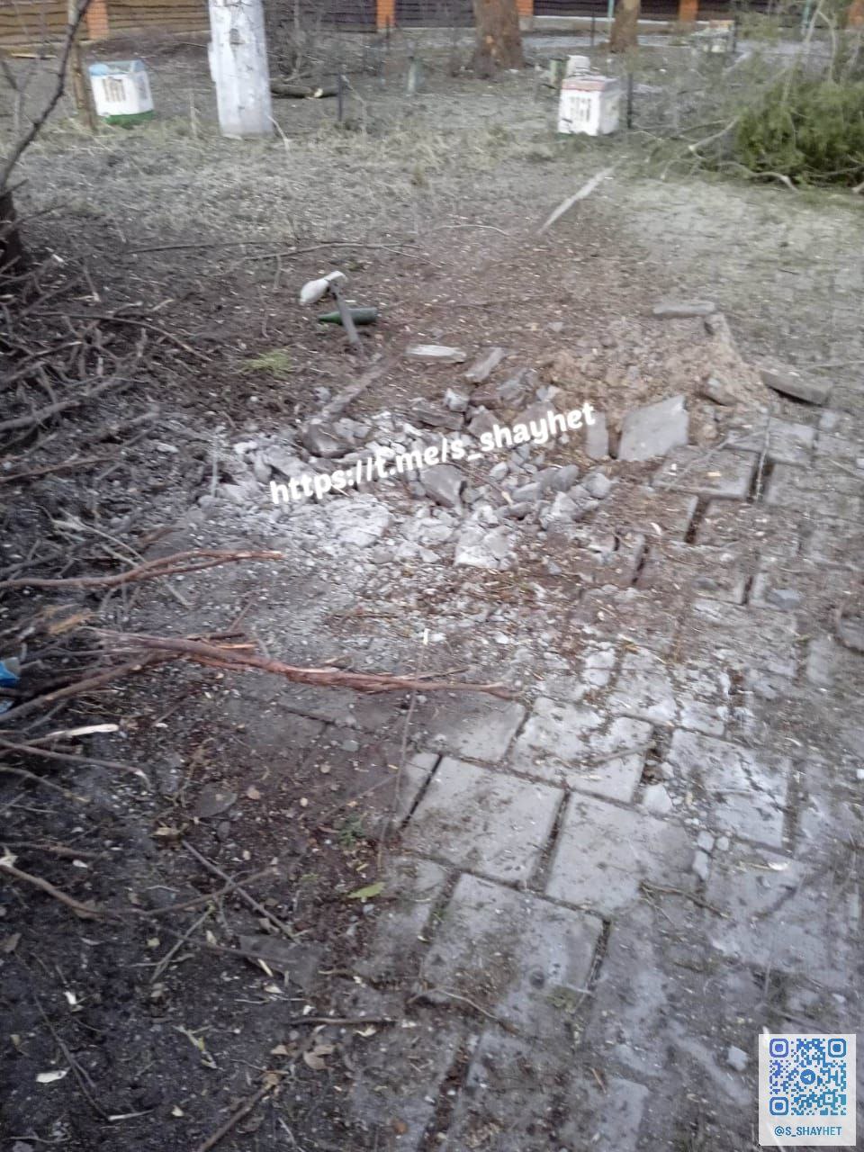 Последствия обстрела Николаевской области