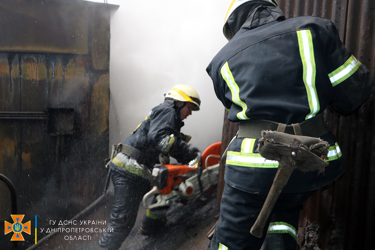 В Днепре&nbsp;произошел пожар на металлургическом заводе