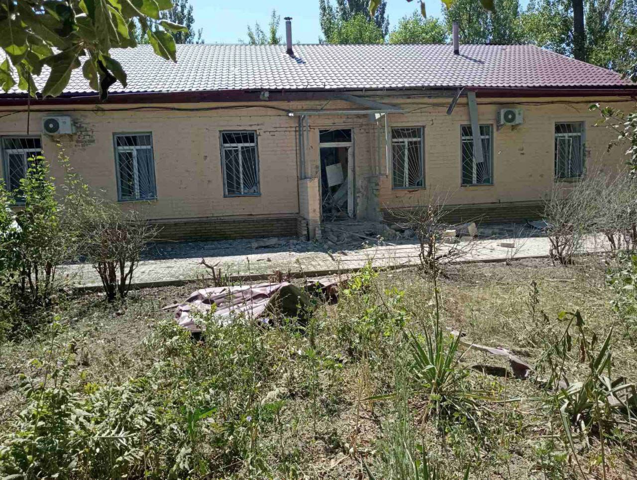 Последствия обстрела Авдеевки