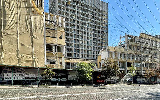 Вид на здание