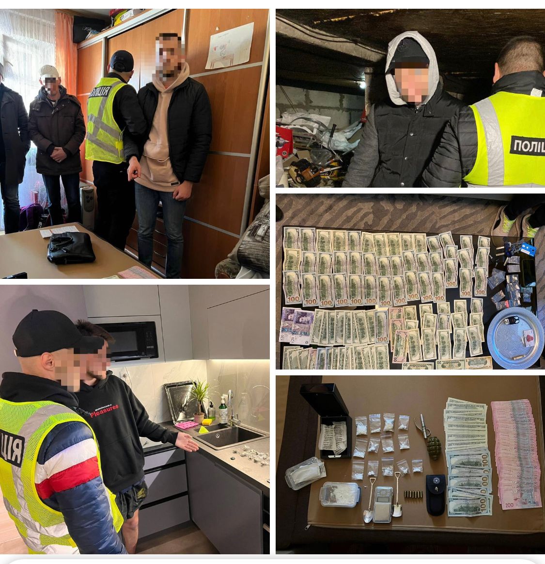 Пресс-служба Киевской городской прокуратуры сообщила о том, что в Киеве разоблачена преступная группа с наркотиками на 40 тыс. долларов США