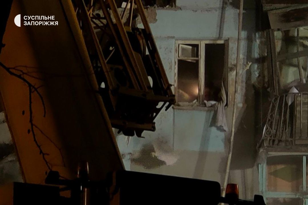 Розбір завалів у Запоріжжі