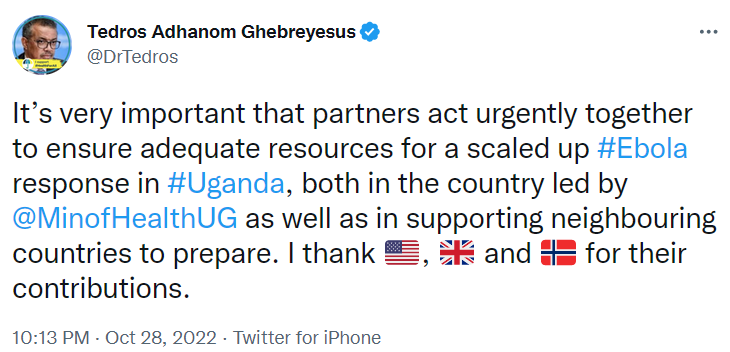 В Уганде распространяется Эбола