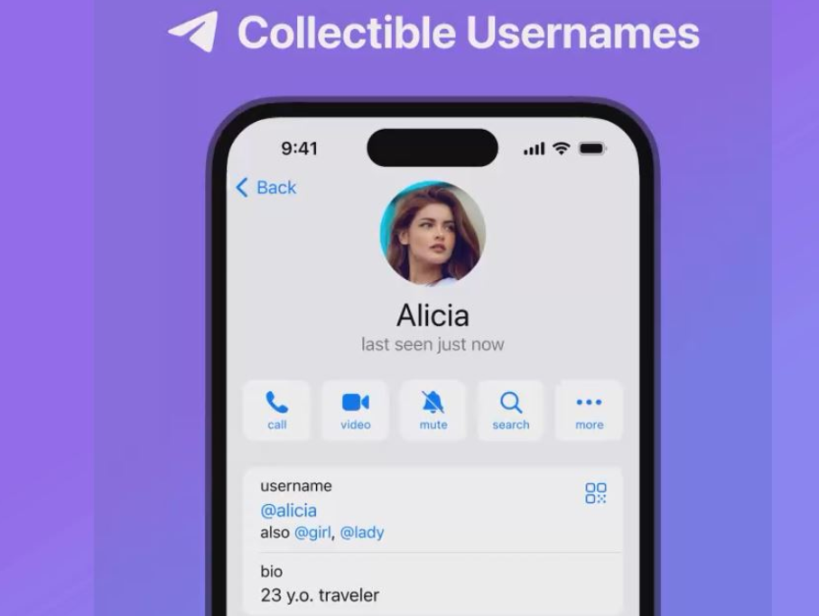 Новые функции в Telegram