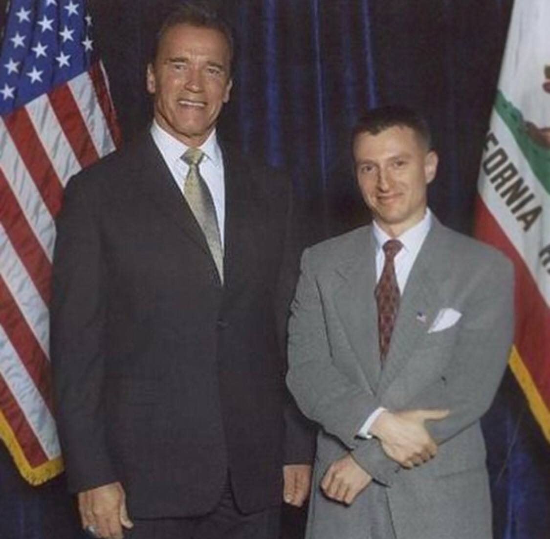 Юрий Ванетик с&nbsp;Арнольдом Шварценеггером