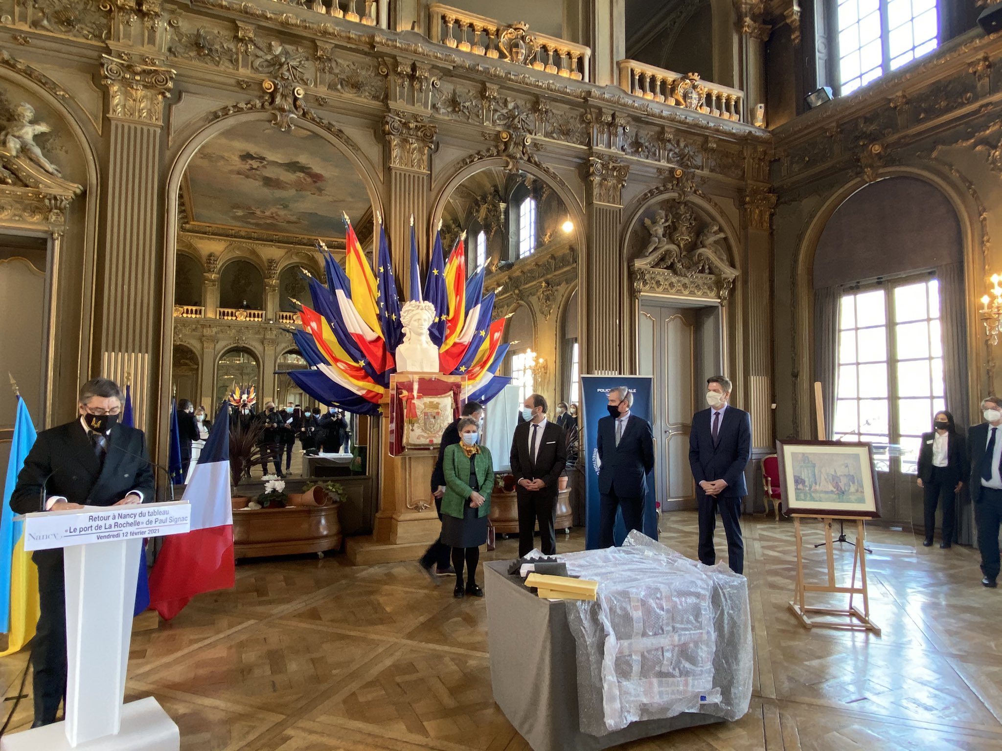 Украина&nbsp;завершила передачу Франции картины художника Поля Синьяка