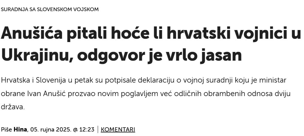 Снимок заголовка на вnevnik.hr